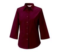 Russell Ladies' 3/4 Sleeve Fitted Stretch Modern Style Shirt