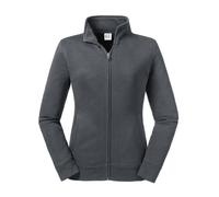 Russell Ladies' Authentic Sweatshirt Full Zip Brushed Fleece Jacket (R267F)