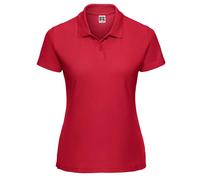 Russell Ladies Classic Polycotton Polo Shirt Womens Short Sleeve Casual Workwear