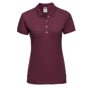 Russell Ladies Fitted Stretch Polo Shirt Womens Short Sleeve Casual Workwear