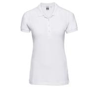 Russell Ladies Fitted Stretch Polo Shirt Womens Short Sleeve Casual Workwear