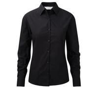 Russell Ladies' Long Sleeve Classic Fit Pure Cotton Poplin Shirt
