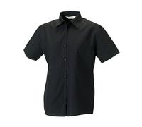 Russell Ladies' Short Sleeve Classic Fit Cotton Poplin Shirt