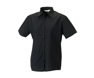 Russell Ladies' Short Sleeve Classic Versatile Polycotton Poplin Shirt