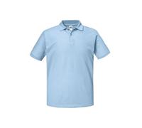 Russell Men’s Authentic Eco Polo with 2-Button Placket