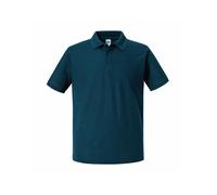 Russell Men’s Authentic Eco Polo with 2-Button Placket