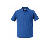 Russell Men’s Authentic Eco Polo with 2-Button Placket