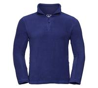Russell Mens 1/4 Zip Outdoor Fleece Top (M) (Bright Royal)