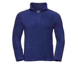 Russell Mens 1/4 Zip Outdoor Fleece Top (M) (Bright Royal)