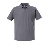 (XS, Convoy Grey) Russell Mens Authentic Eco Polo Shirt