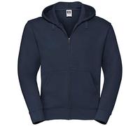 Russell Mens Authentic Full Zip Hooded
