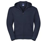 (XL, French Navy) Russell Mens Authentic Full Zip Hoodie