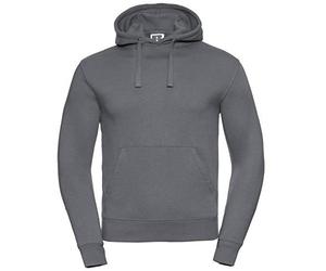 Russell Mens Authentic Hooded Sweatshirt/Hoodie (XL) (Convoy Grey)