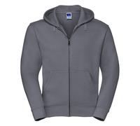 (4XL, Convoy Grey) Russell Mens Authentic Hooded Sweatshirt