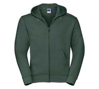 (XXL, Bottle Green) Russell Mens Authentic Hooded Sweatshirt