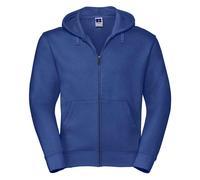 (S, Bright Royal Blue) Russell Mens Authentic Hooded Sweatshirt