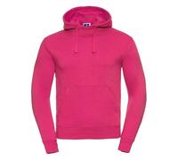 Russell Men's Authentic Hoodie in Fuchsia | Size: Large Russell Fuchsia L