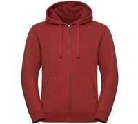 Russell Mens Authentic Melange Zip Hoodie