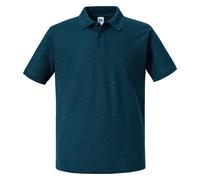 Russell Mens Authentic Pique Polo ShirtXL Petrol Blue PC6828