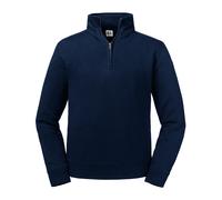 (XS, French Navy) Russell Mens Authentic Quarter Zip Sweatshirt