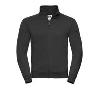 Russell Men's Authentic Sweat Jacket in Black | Size: 4XL Russell Black 4XL