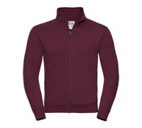 Russell Men's Authentic Sweat Jacket in Burgundy | Size: Large Russell Burgundy L