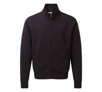 (4XL, Black) Russell Mens Authentic Sweat Jacket