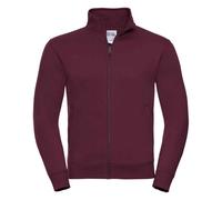 Russell Men's Authentic Sweat Jacket in Burgundy | Size: 2XL Russell Burgundy 2XL