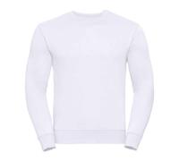 (XS, White) Russell Mens Authentic Sweatshirt