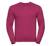 Russell Mens Authentic Sweatshirt (Slimmer Cut) (M) (Fuchsia)