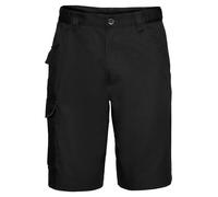 Russell Mens Cargo Shorts Polycotton Twill Summer Workwear 28 - 48 Inch Waist