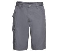 Russell Mens Cargo Shorts Polycotton Twill Summer Workwear 28 - 48 Inch Waist