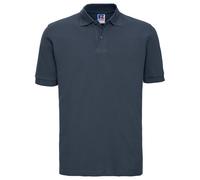 Russell Athletic Mens Classic Cotton Pique Polo Shirt (French Navy) - Size Large