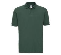 Russell Mens Classic Cotton Polo Short Sleeve Casual Workwear Shirt