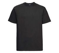 Russell Men's Classic Heavyweight T-Shirt, Black, XX-Large