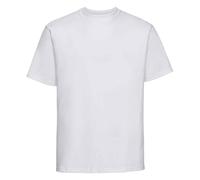 Russell Mens Classic Heavyweight T-Shirt - White - L
