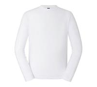 (XS, White) Russell Mens Classic Long-Sleeved T-Shirt