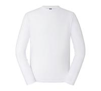 Russell Athletic Mens Classic Long-Sleeved T-Shirt (White) - Size 4XL