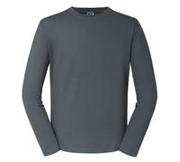 (XXL, Convoy Grey) Russell Mens Classic Long-Sleeved T-Shirt