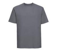 (4XL, Convoy Grey) Russell Mens Classic Ringspun Cotton T-Shirt