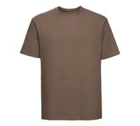 Russell Athletic Mens Classic Ringspun Cotton T-Shirt (Mocha) - Size Small