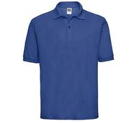 Russell Mens Classic Short Sleeve Polycotton Polo Shirt (4XL) (Bright Royal)