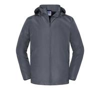 Russell Mens Essential Waterproof Hooded Jacket BC7727