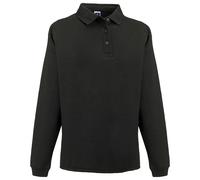 Russell Men's Europe Heavy Duty Collar Sweatshirt in Black | Size: Medium Russell Black M