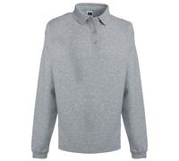 Russell Men's Europe Heavy Duty Collar Sweatshirt in Grey | Size: Small Russell Grey S
