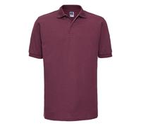 Russell Men's Hard-Wearing Polo Shirt 0R599M0 - Short Sleeve Collar Top T-Shirt