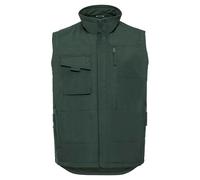 (XXL, Bottle Green) Russell Mens Heavy Duty Gilet