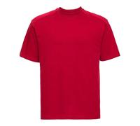 Russell Men's Heavy Duty Work T-Shirt in Red | Size: Small Russell Red S