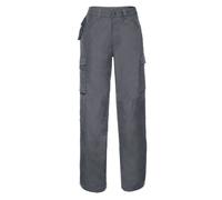 Russell Men's Heavy Duty Work Trousers in Grey | Size: 42S Russell Grey 42S