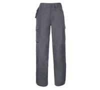 (46L, Convoy Grey) Russell Mens Heavy Duty Work Trousers